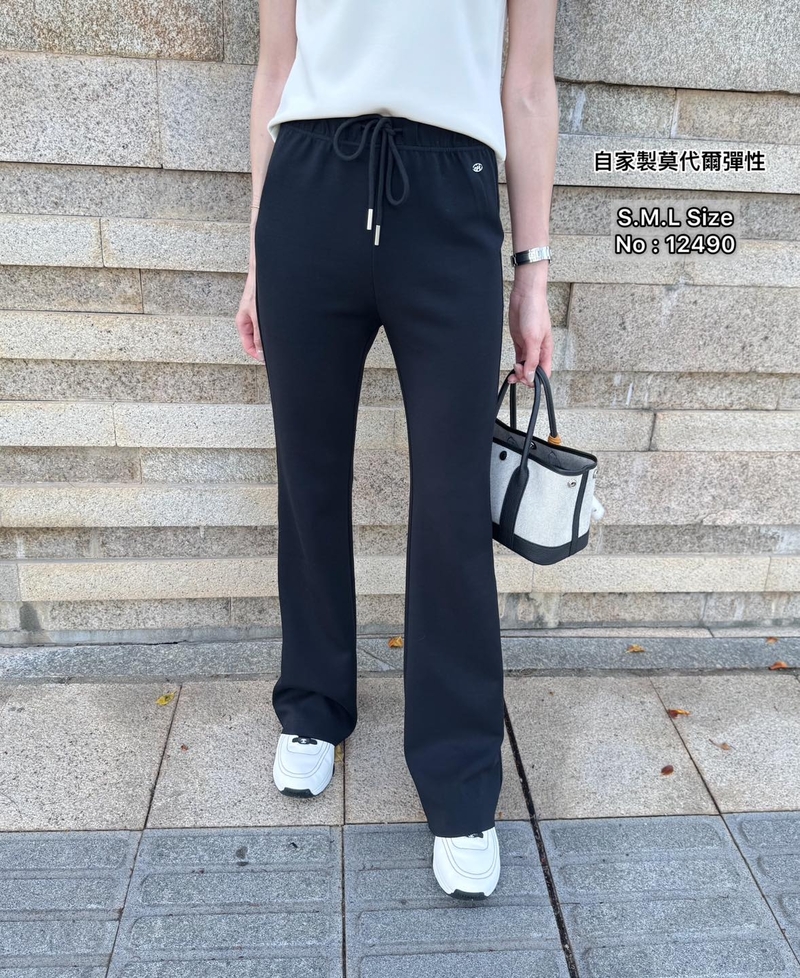 #12490  自家製莫代爾彈性褲